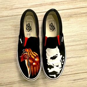 Custom Vans Halloween Shoes